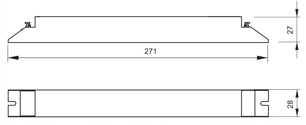 Statecznik elektroniczny do opraw 1x18W, T8, GTV Typ inny