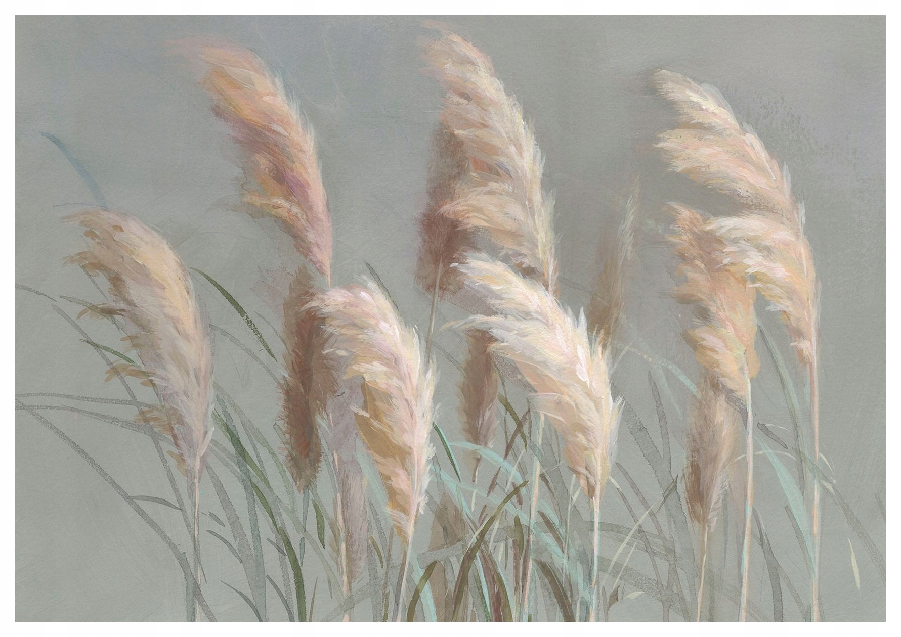 Fototapeta Pampová tráva Vysoká přírodní elegance boho 200x140 lepidlo