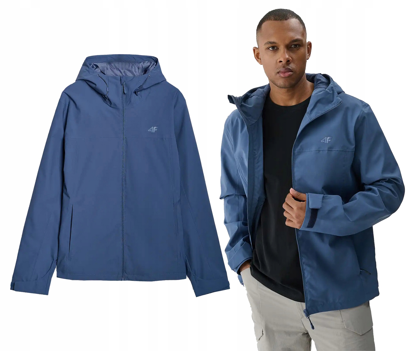 Přechodová bunda 4F M703 membrána 5000 modrá M