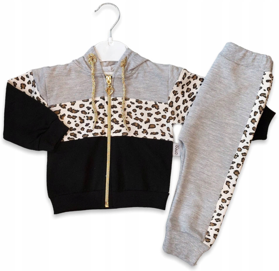 

Komplet Dresowy bluza spodnie 62 bawełna