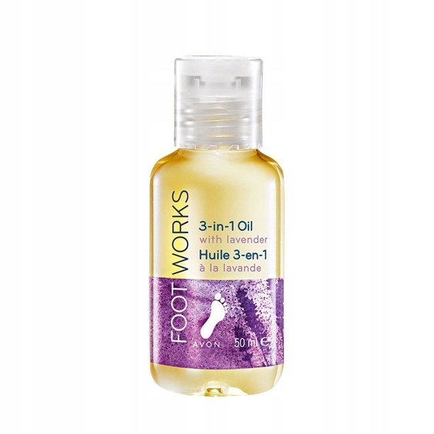 

Avon Footworks nawilż olejek lawendowy do stóp 3w1