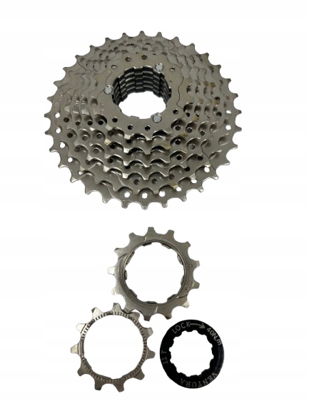 Kazeta Ventura 8-řadá 11- 32T stříbrná