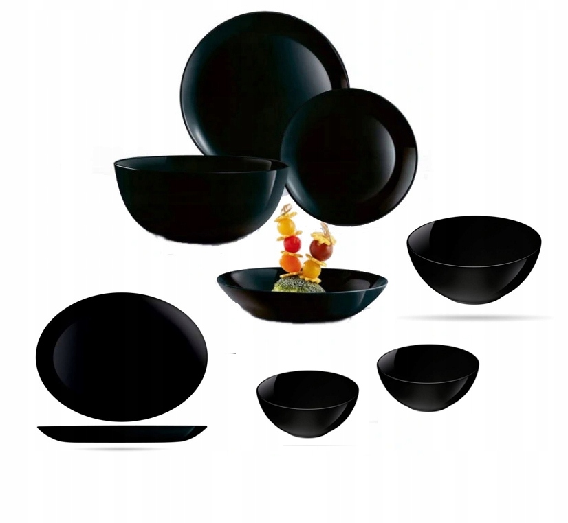 

Serwis obiadowy diwali Luminarc 40cz czarny