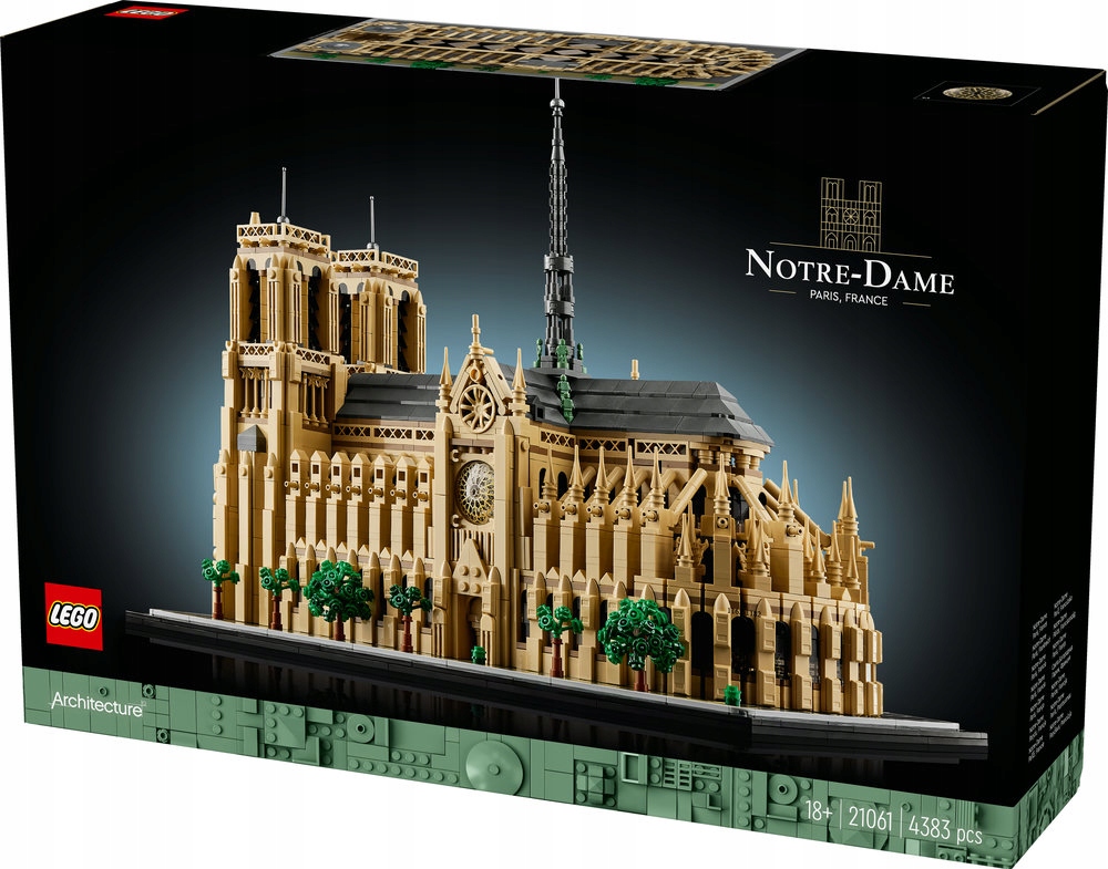 LEGO Architecture 21061 Notre-Dame w Paryżu