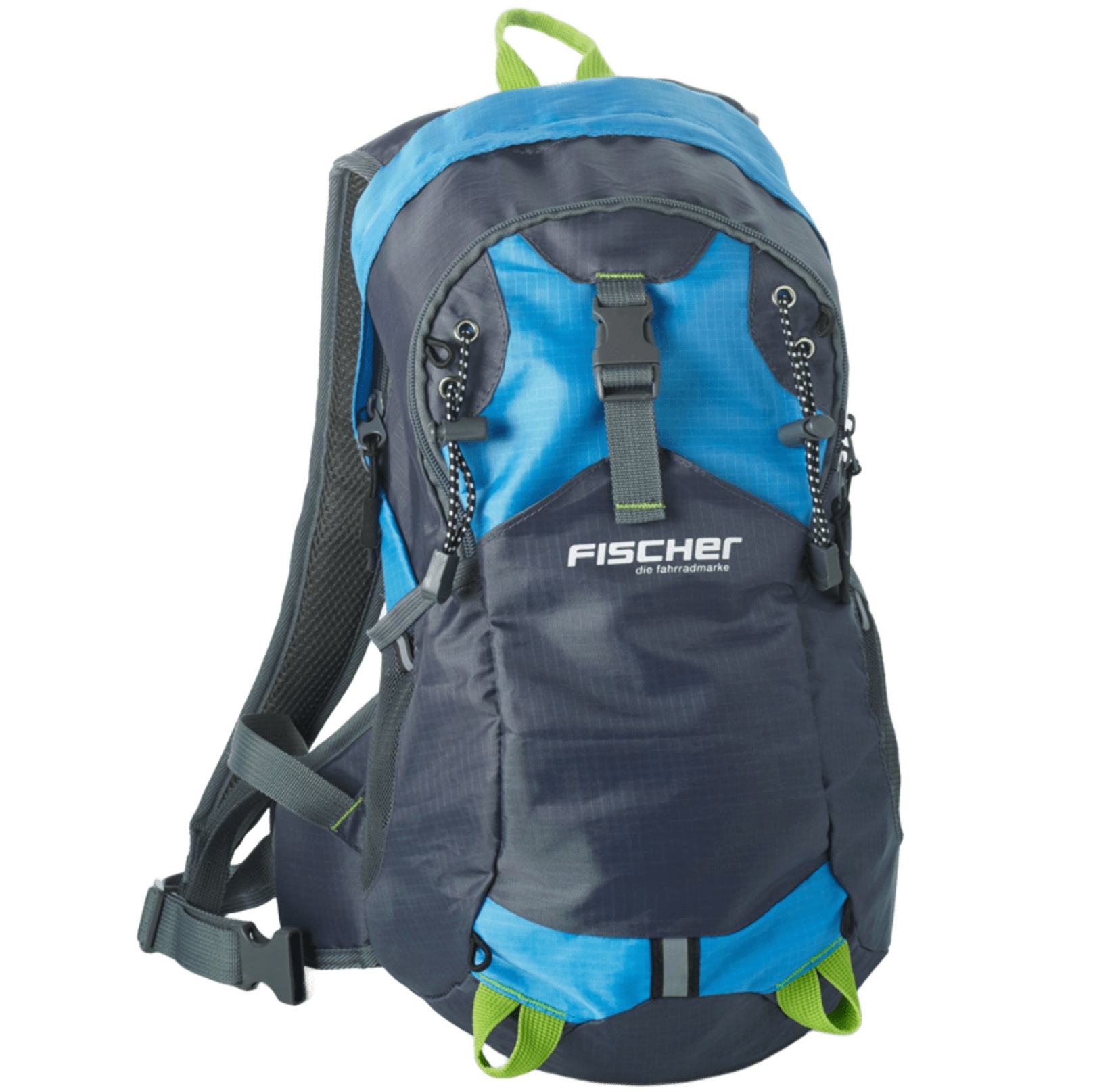 Fischer Plecak Rowerowy z Siatką na Kask H20 15L Turystyczny do Biegania