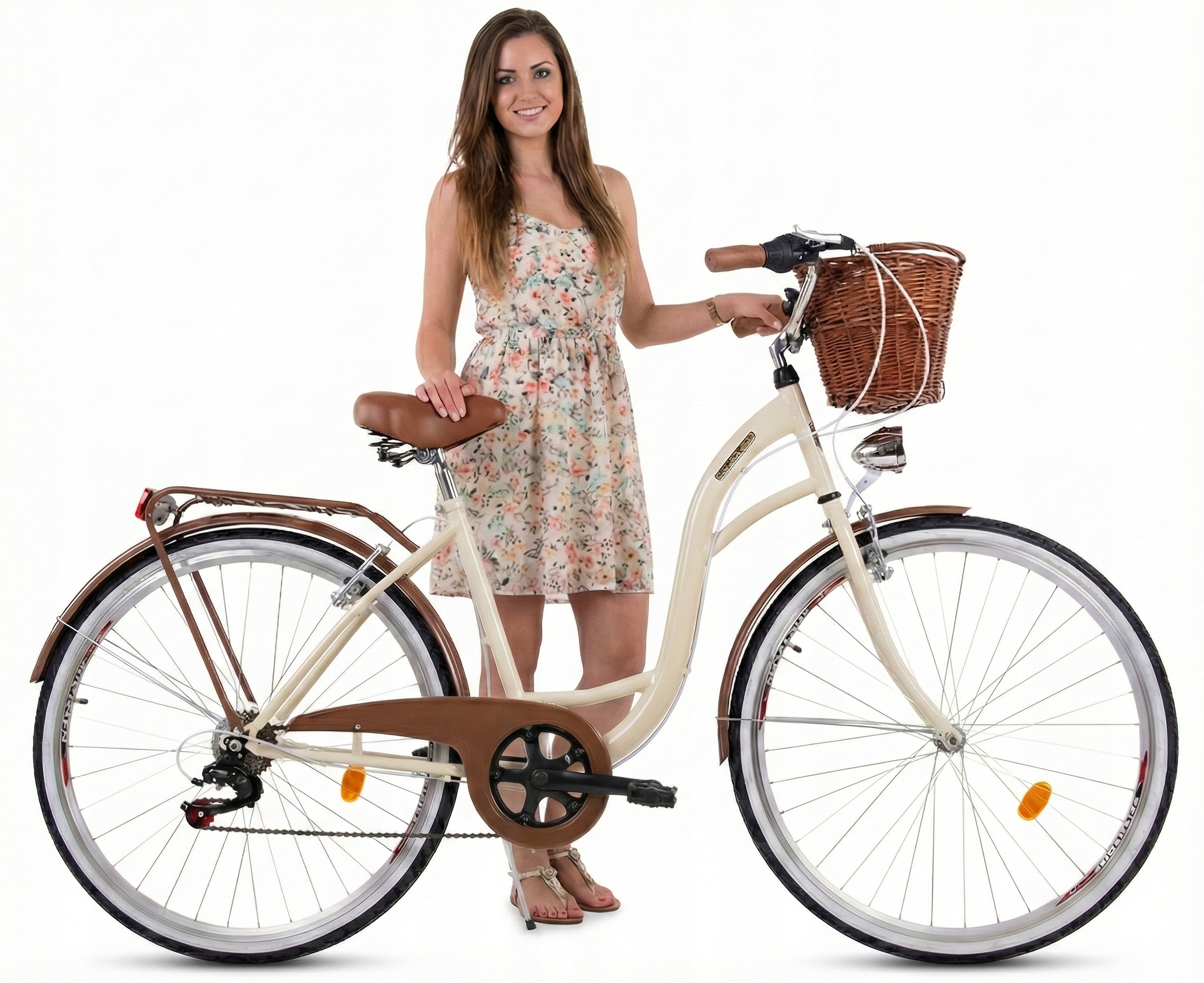 Rower damski miejski DALLAS 28 biegi damka Aluminium