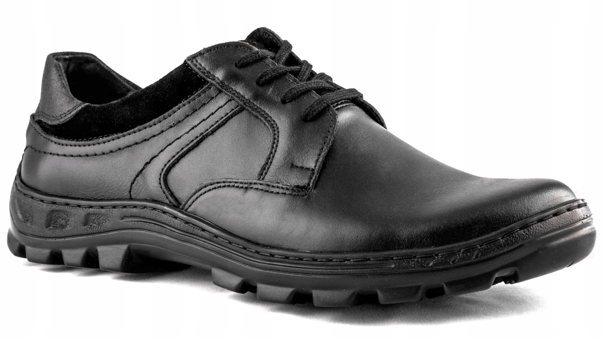 

Półbuty męskie Polskie buty skórzane szyte 49