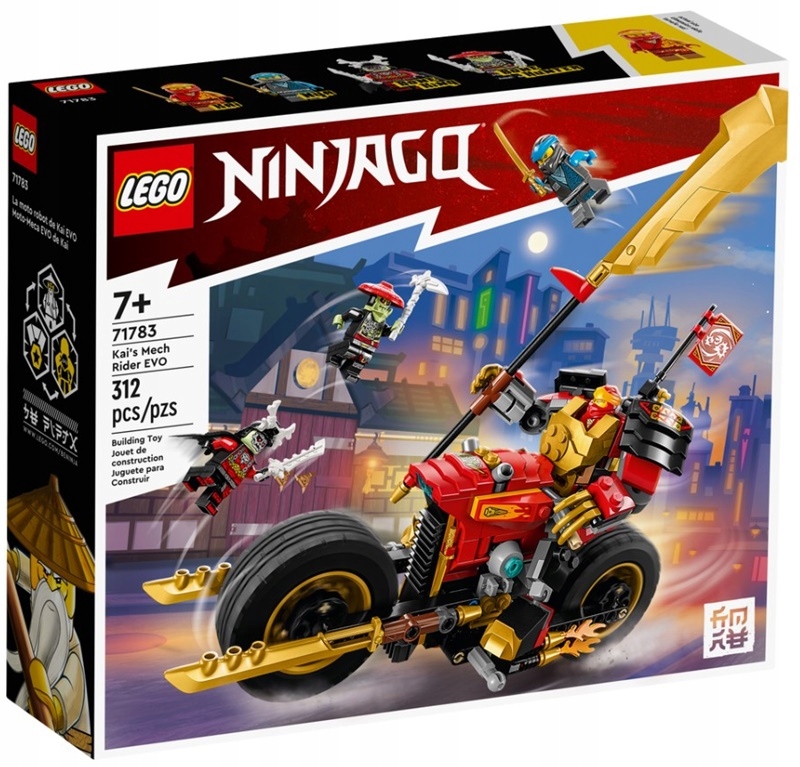 Lego Ninjago Mechový jezdec Kaia Evo 71783