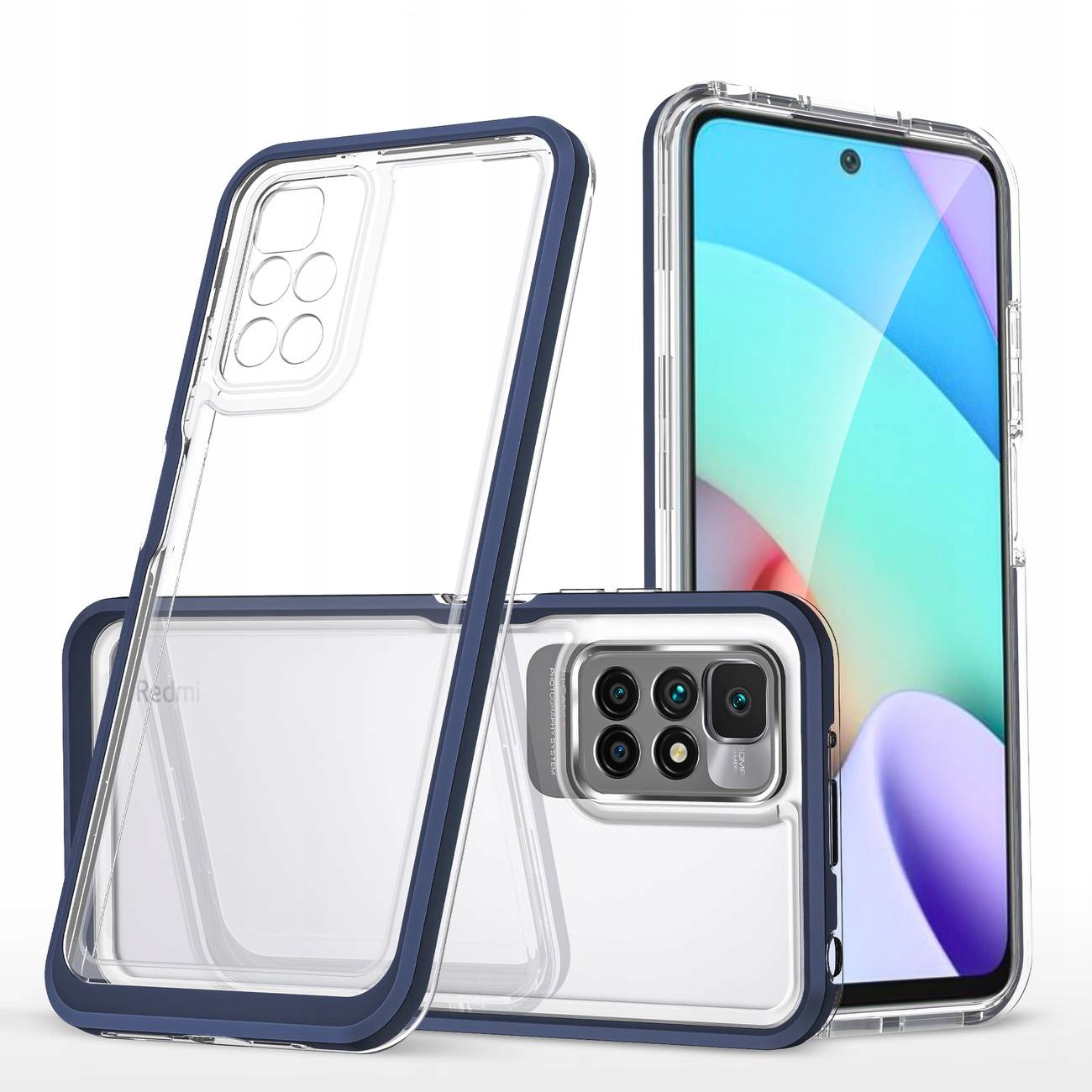 Etui do Xiaomi Redmi 10 Clear 3in1 Case