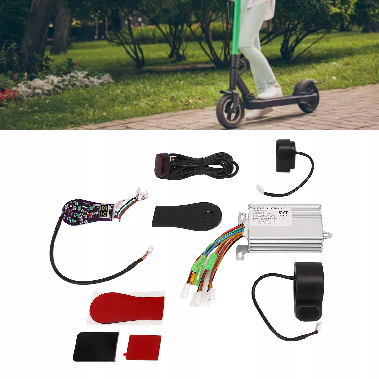 Zestaw Kontrolera 36V 350W Z Deską Rozdzielczą