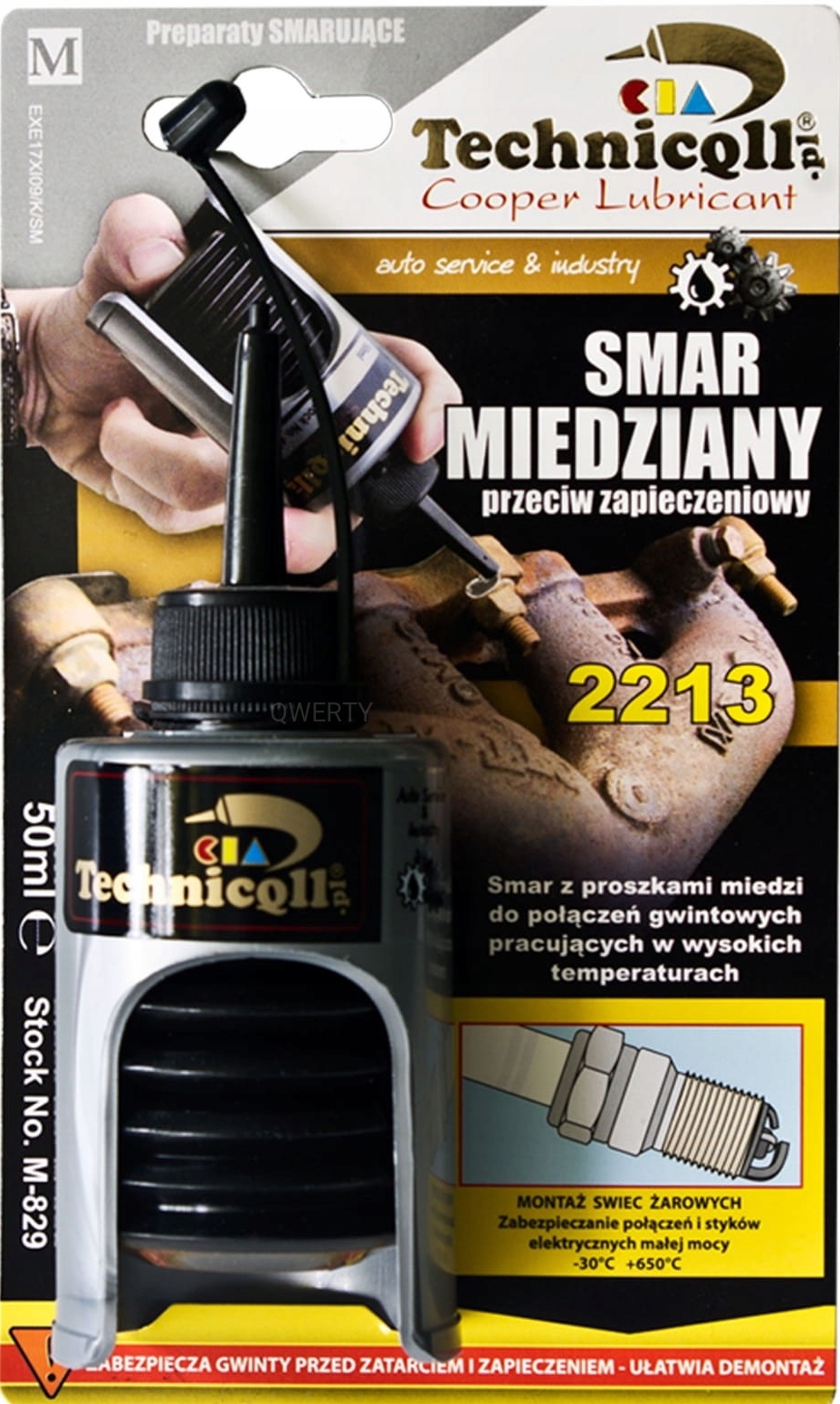 

Smar Miedziany przeciw zapieczeniom 50 Oryginalny!