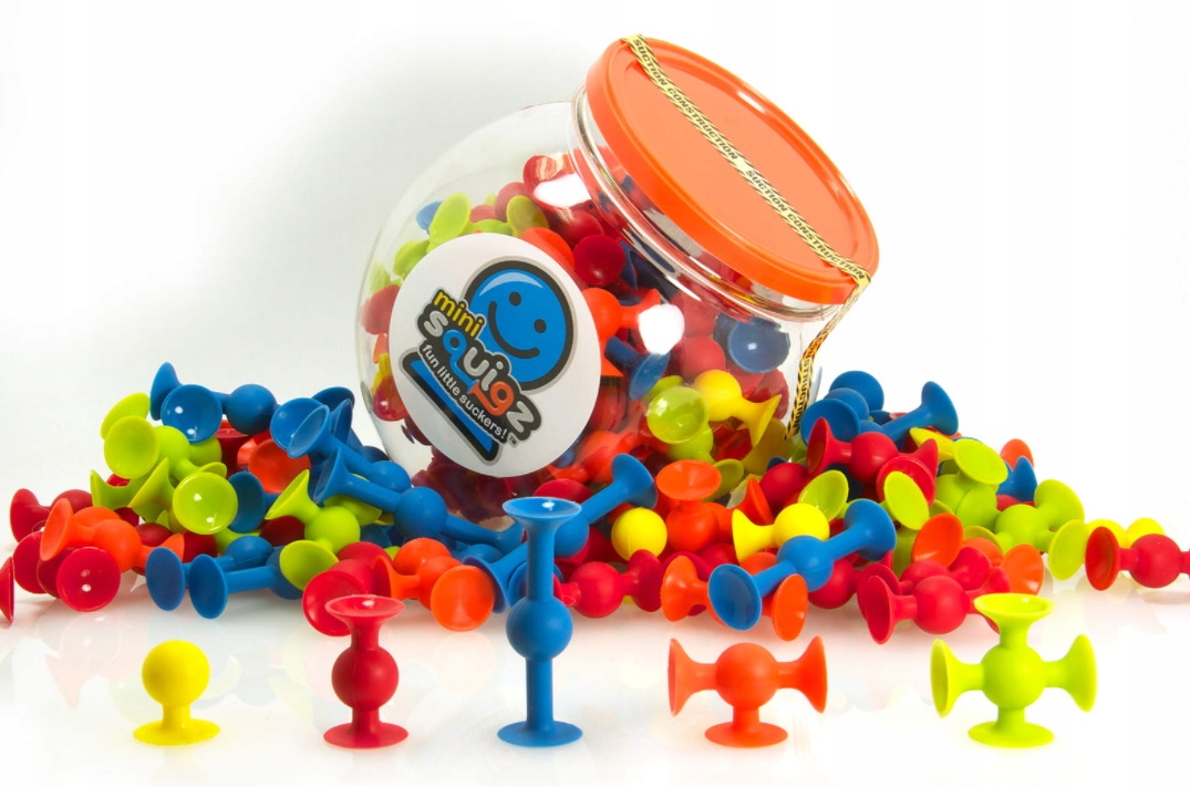 

Mini Przyssawki MiniSquigz Zestaw Kolorowe 75 szt