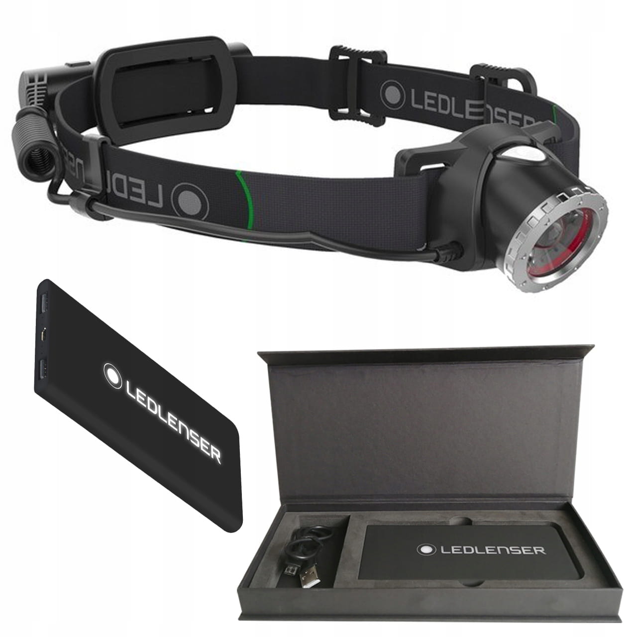 Налобний ліхтар Ledlenser MH10 + Powerbank безкоштовно