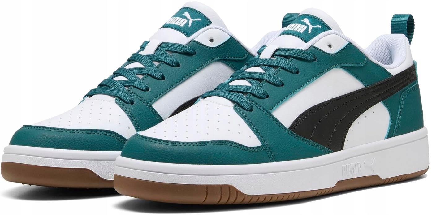 pro mládež sportovní boty Puma Rebound v6 Low 392328 60 zelené 41
