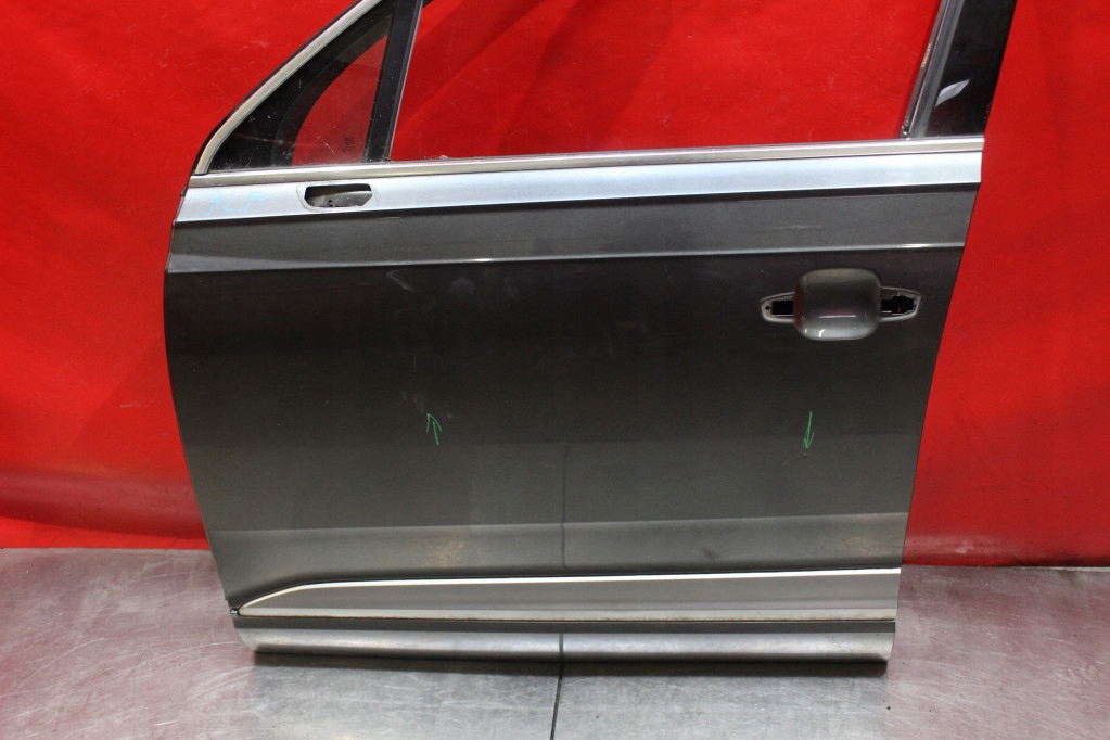 DRZWI LEWE PRZÓD PRZEDNIE SZARE AUDI Q7 4M 15- Producent części Audi OE