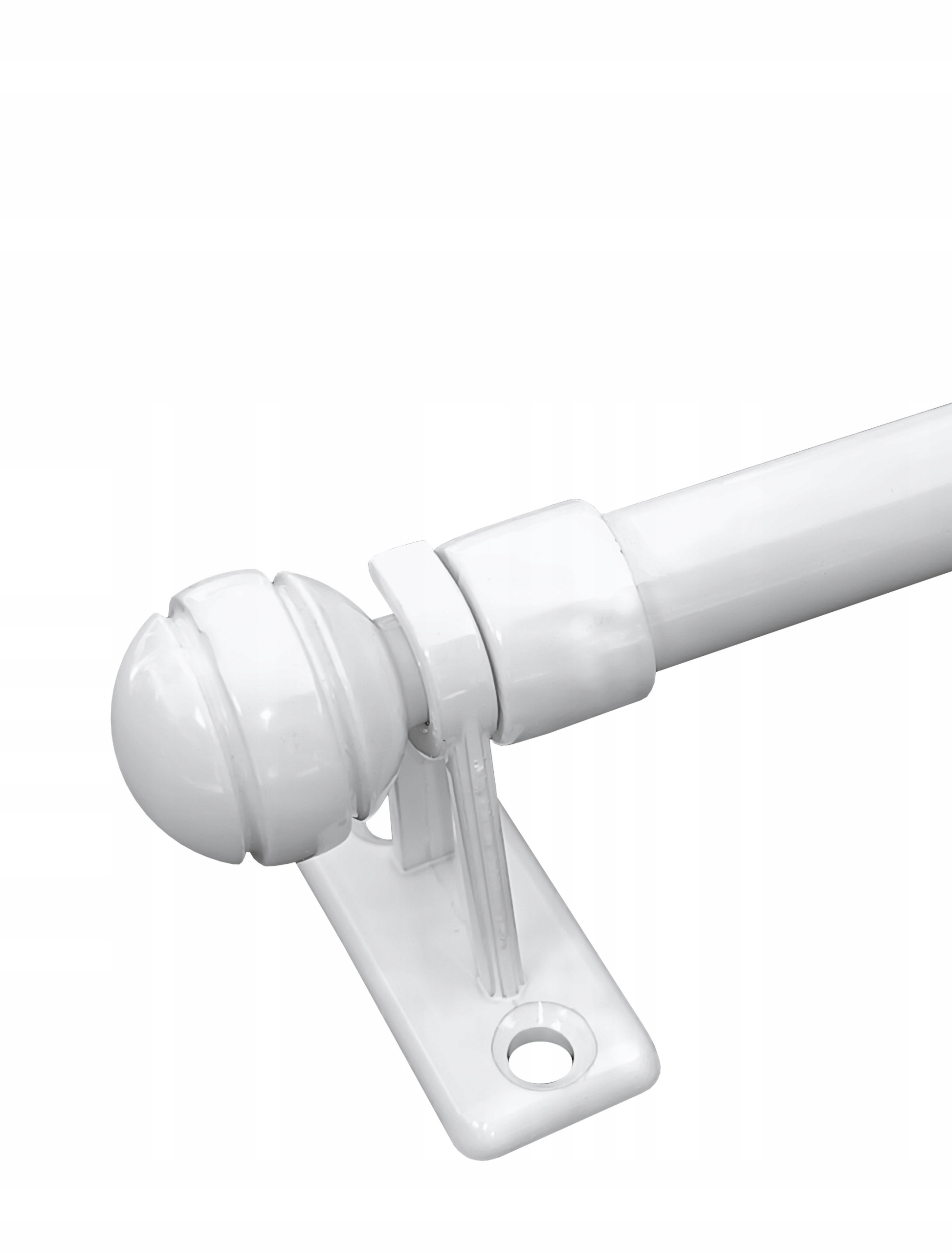 MINI KARNISZ 80-100 BIAŁY DAVI Długość drążka 80 cm