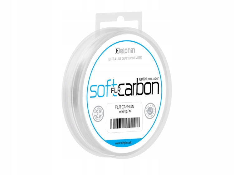 Delphin Soft Flr CARBON-100% Fluorocarbon 0,369-20m-8,69kg Delphin