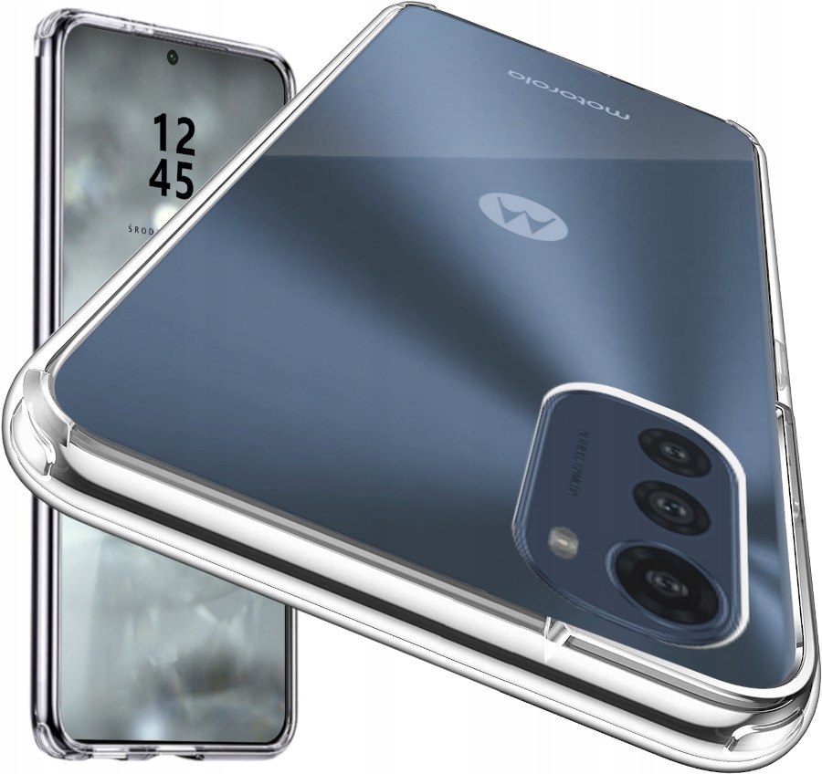 

Etui Do Motorola E32 E32S Crystal Liquid Szkło
