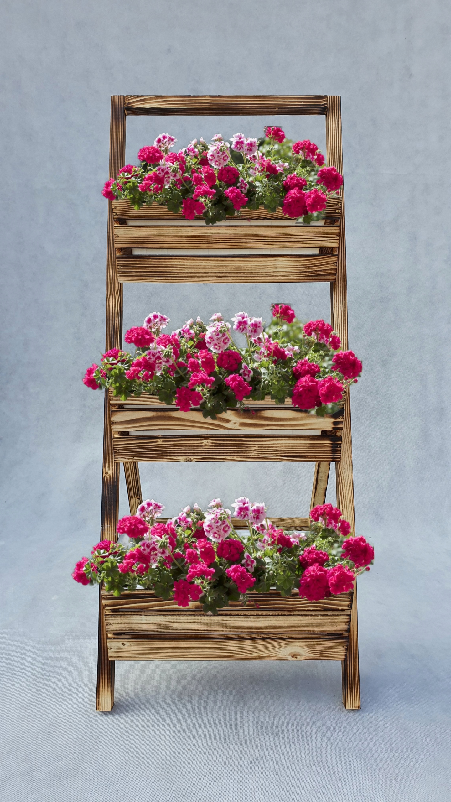 Kvetináč - Kvety stojan, kvetinový rebrík