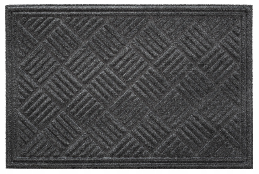 

Wycieraczka Parquet Ciemno Szara 60cm x 90cm