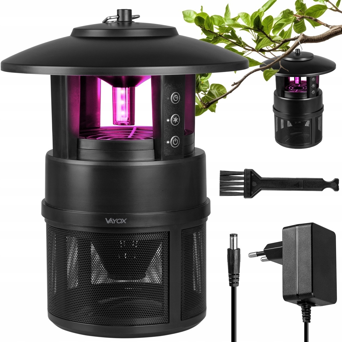 Uv Lampa Proti Komárům, Muchám, Závěsná Lampa S Ventilátorem Vayox