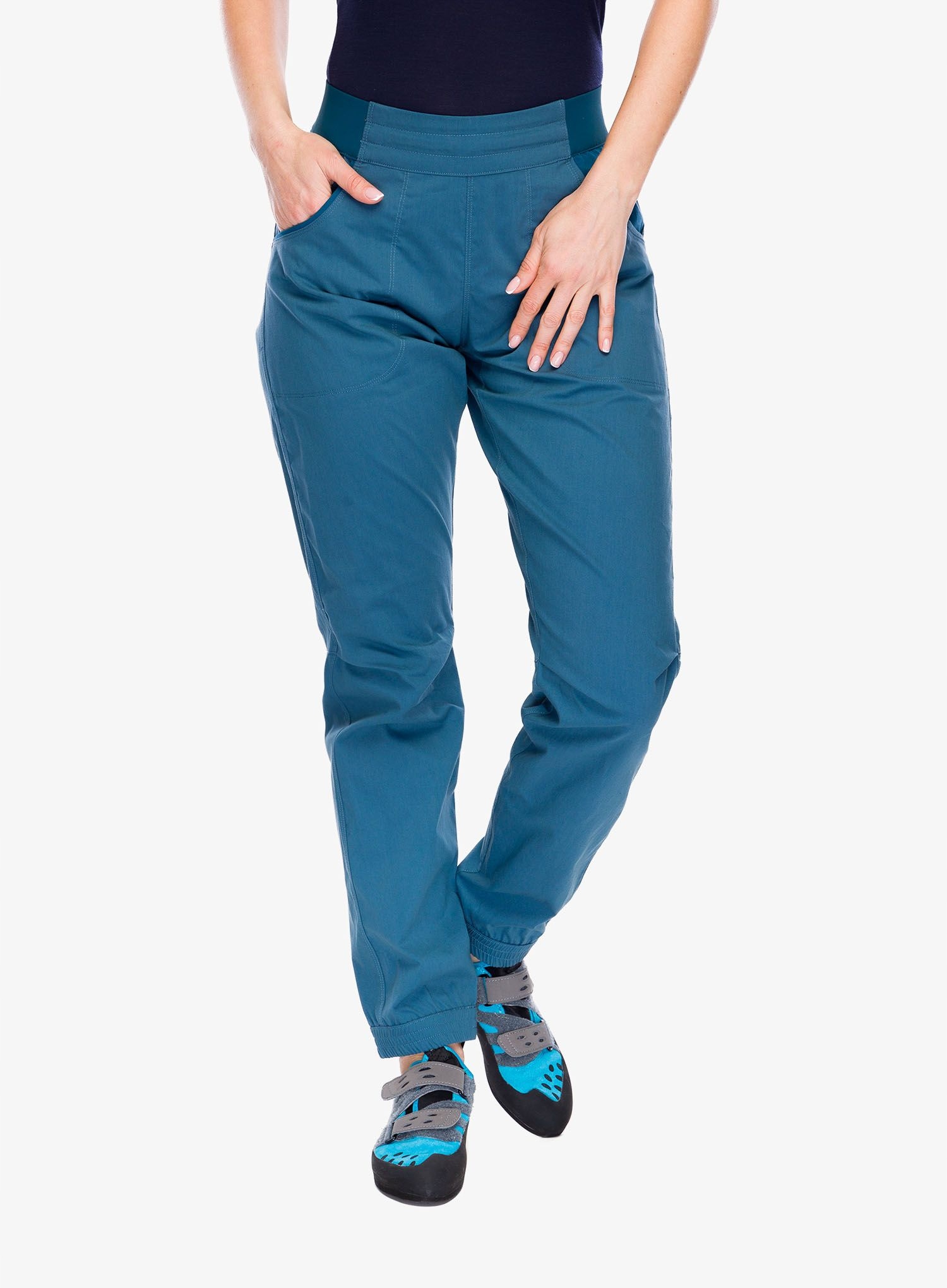 Dámské lezecké kalhoty Mountain Equipment Anvil Pant indian teal Xs