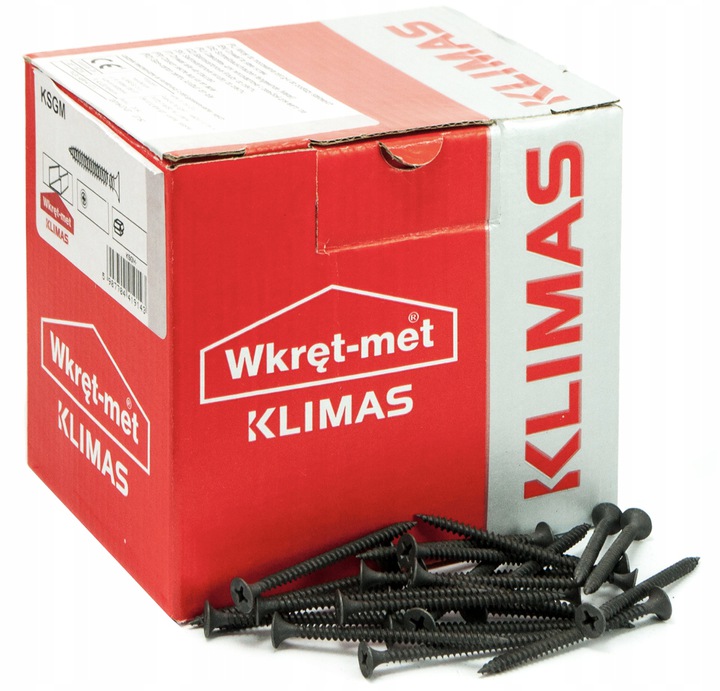 

Wkręt do mocowania płyt G-k do stali 3.5x35mm 1kg