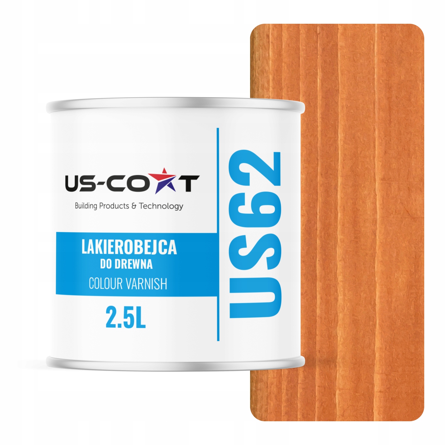 Lakovač Na Dřevo 3V1 Extra Lazura Barva Teak Polomatná 2.5L Ochranný Uv