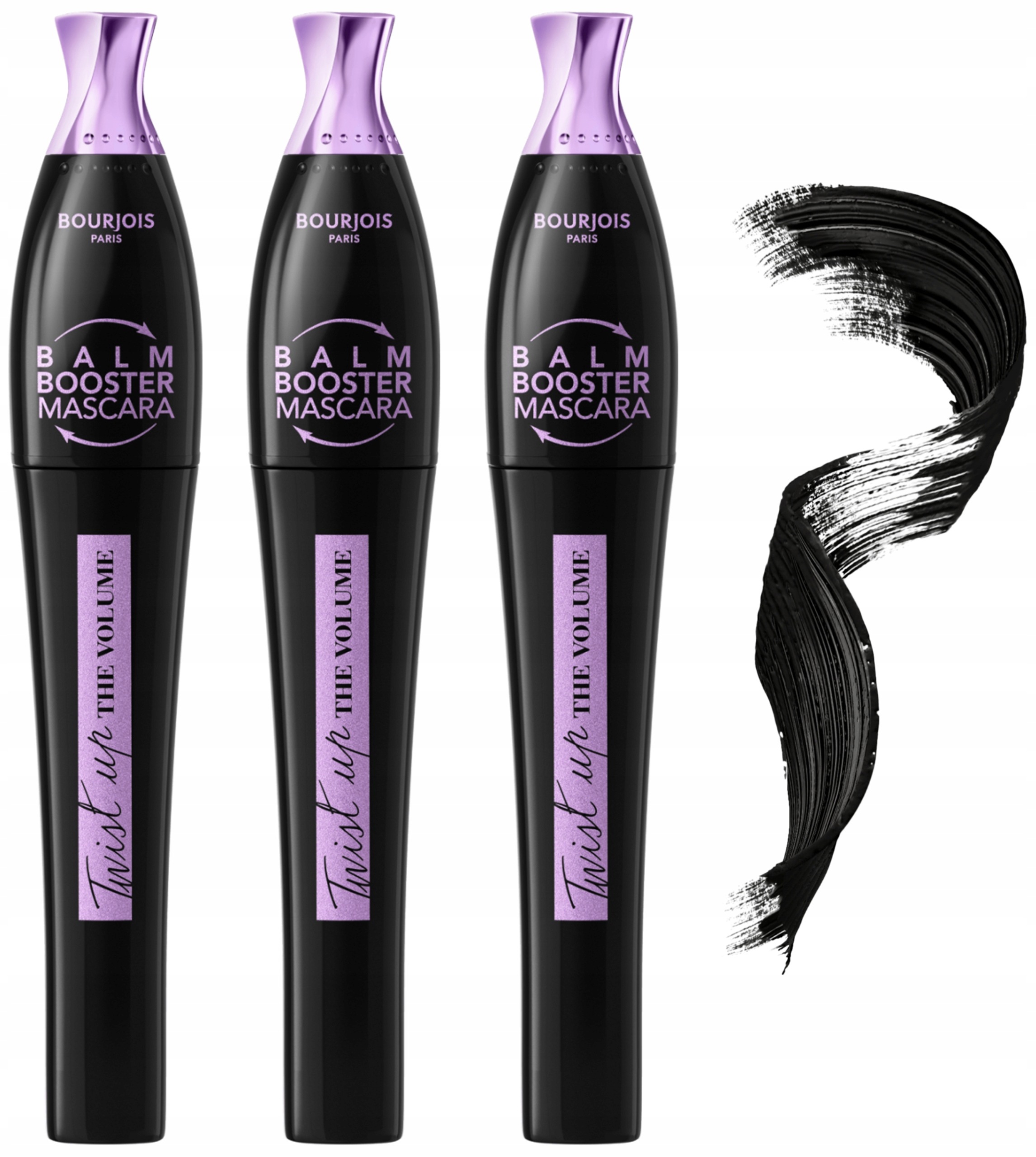 3 x Bourjois Twist Up Balm Booster