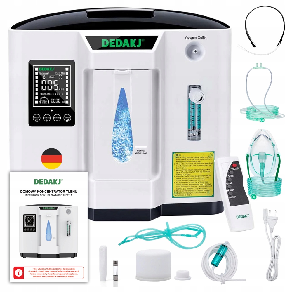 

Dedakj DA-1A domowy koncentrator tlenu