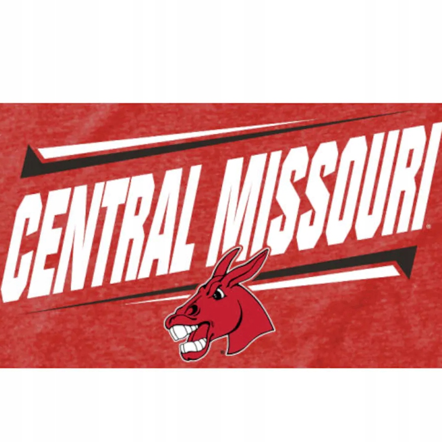 Koszulka T-shirt Central Missouri NCAA M Rękaw krótki rękaw