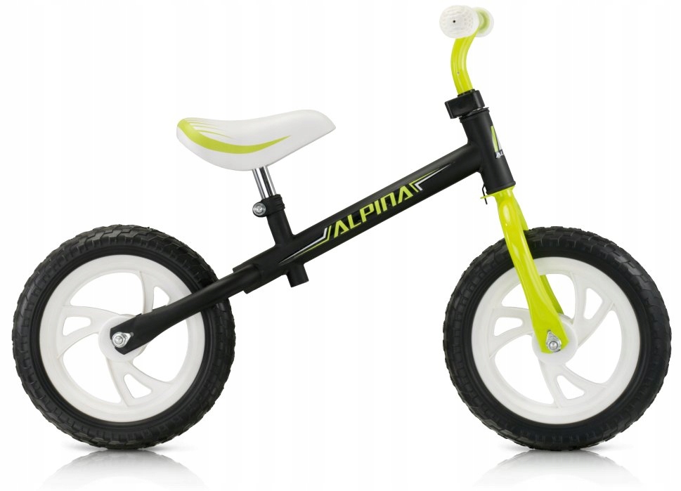 Lekki Rowerek Biegowy Kellys Alpina Tornado black green