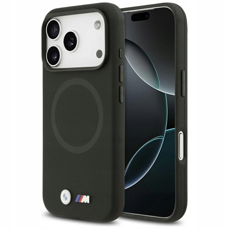 Bmw M Fw Metal Logo MagSafe – Pouzdro pro iPhone 17 Pro (černé)