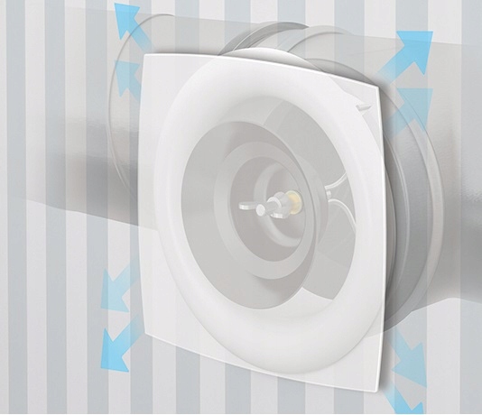 Anemostat zawór KWADRATOWY Lindab Airy fi 160 Materiał metal