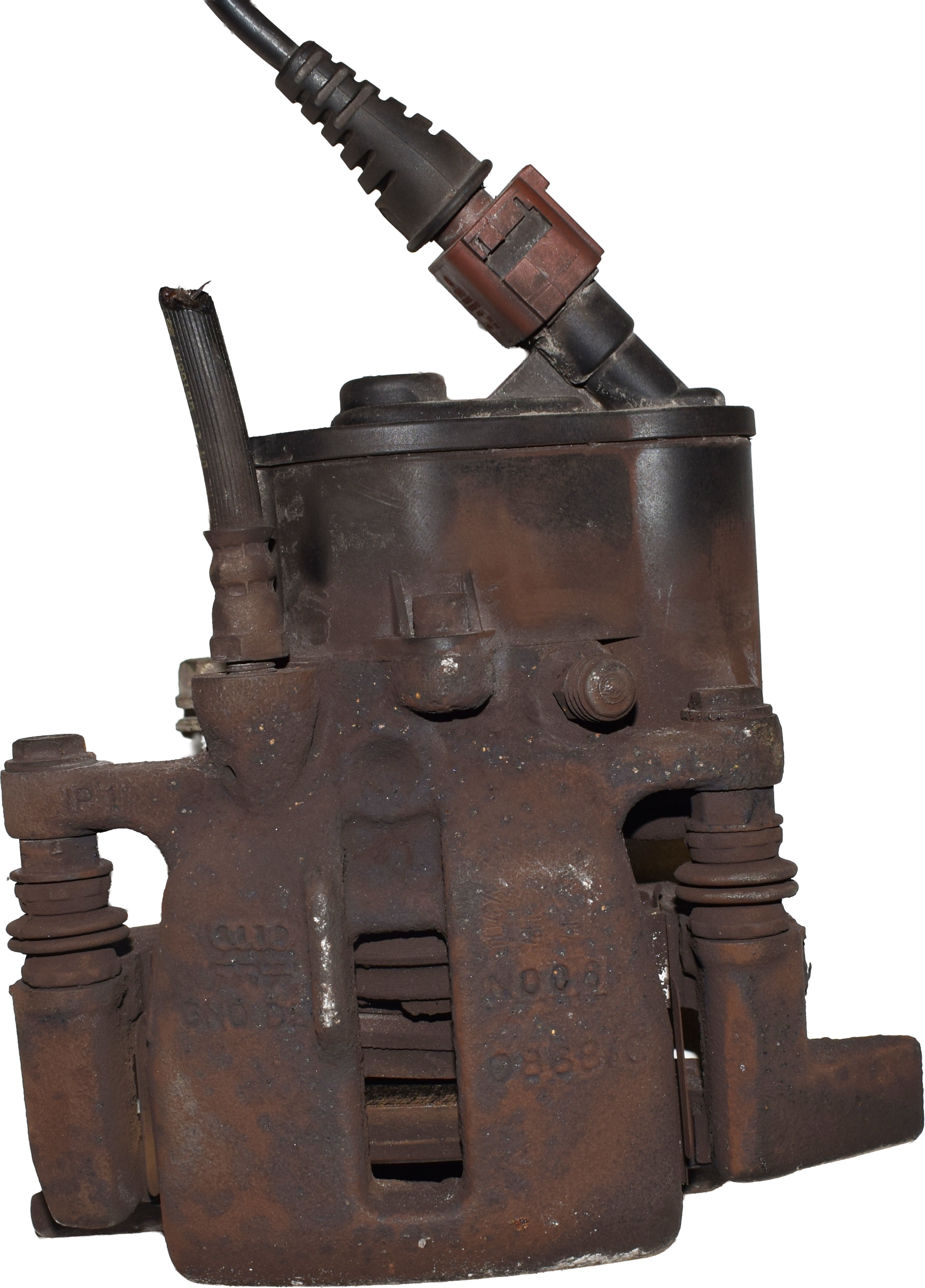 AUDI A6 C6 LIFT 3.0 TDI caliper rear rear part right electrical JARZMO