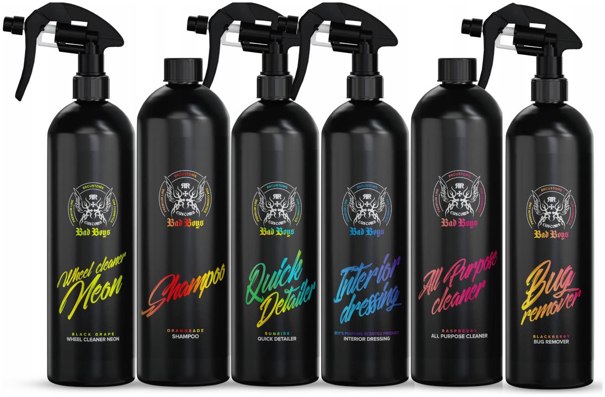 RR Customs RRC Bad Boys Mega Zestaw Kosmetyków Do Auta Detailing Prezent