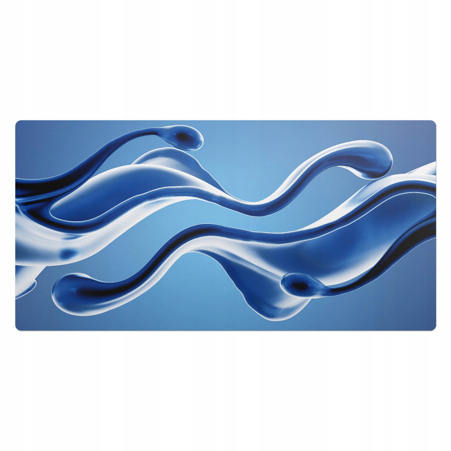 Dekorativní podložka na stůl pro hráče Abstraktní vlnový vzor 100 x 50 cm