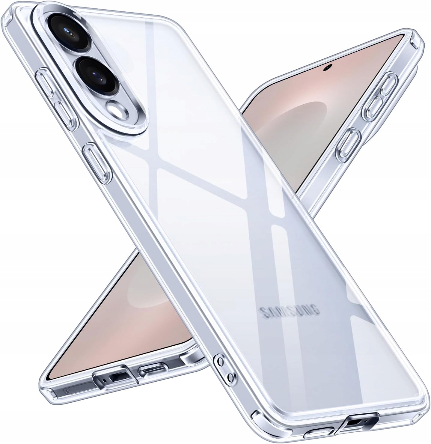 Etui do Samsung Galaxy S25 Edge Silikonowe Premium Ochrona Aparatu Szkło