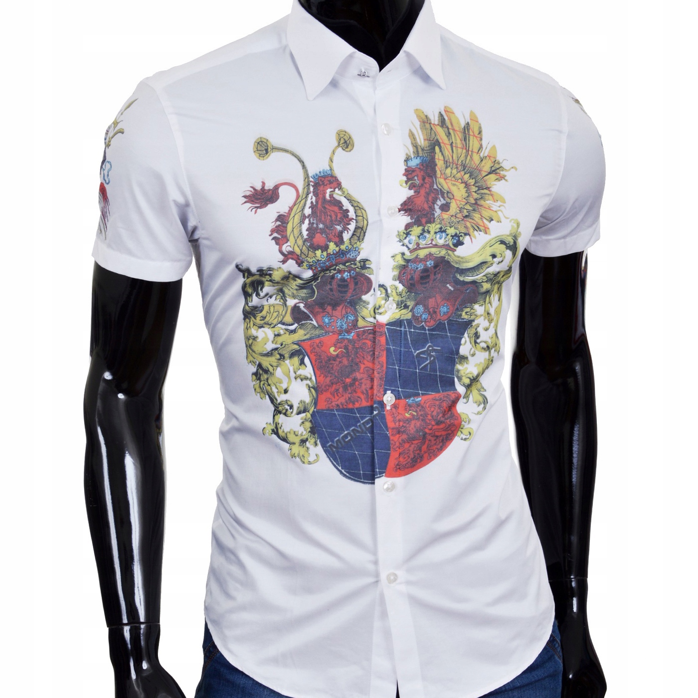 Pánská bavlněná košile Mondo Exclusive s potiskem