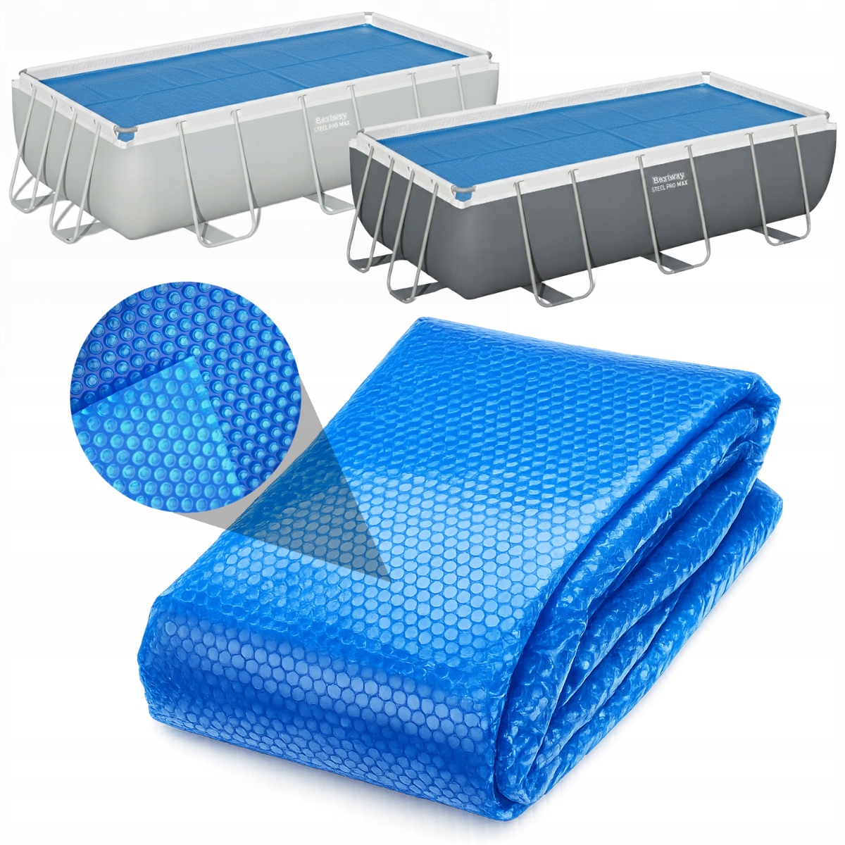 Topná Krytka Krycí Plachta Podložka Solární Panel Je Vhodná Do Bazénu Bestway 56441