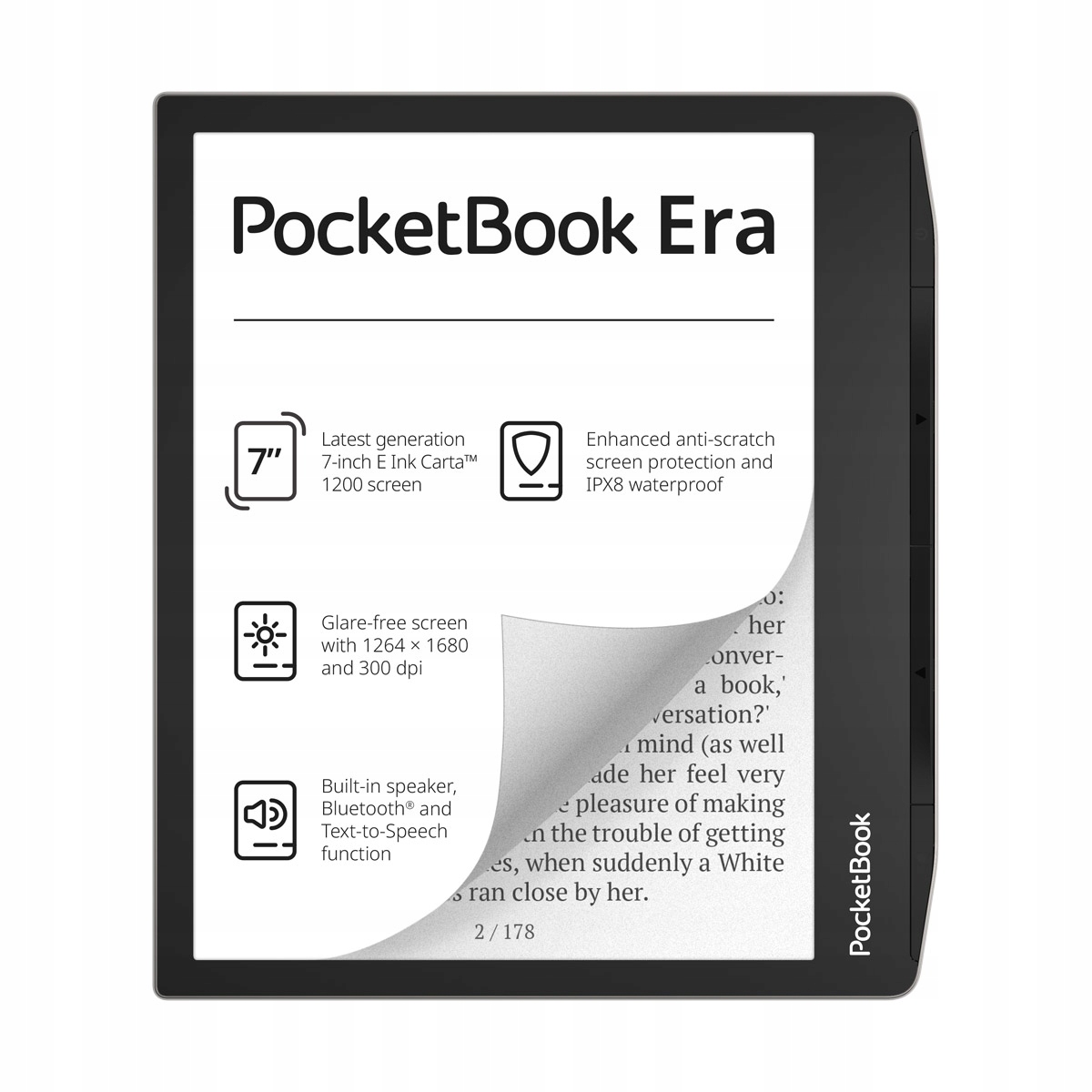 Čítačka PocketBook Era (700) 16 GB 7 " strieborná