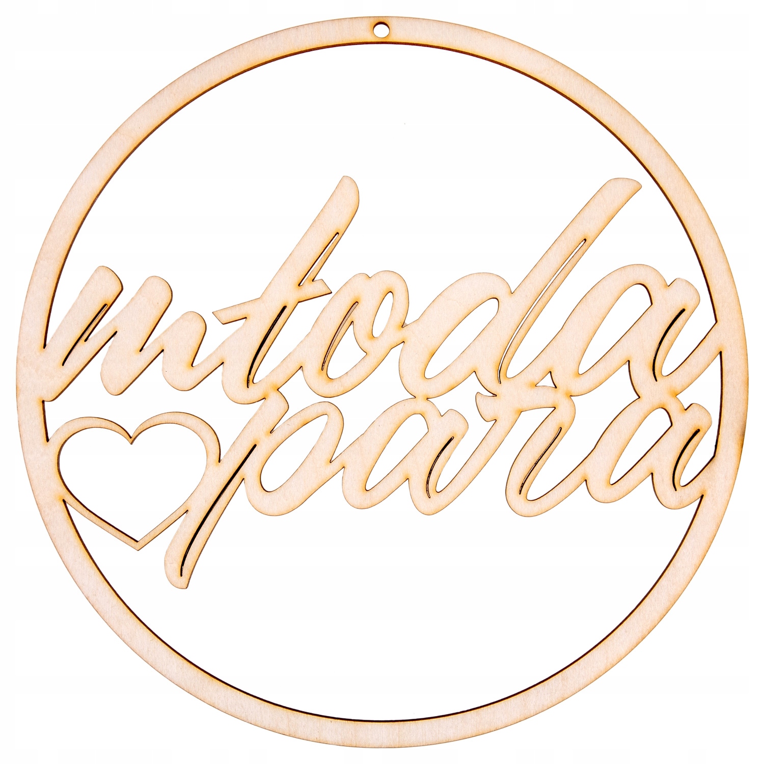 Obręcz ślubna MŁODA PARA 40cm dekoracje weselne