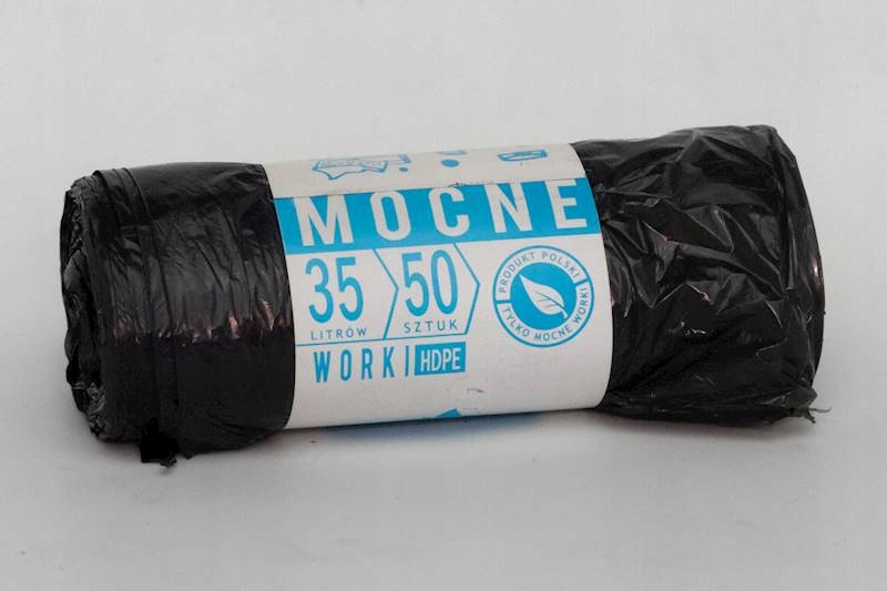 

Worki na śmieci uniwersalne 35L 50szt czarne