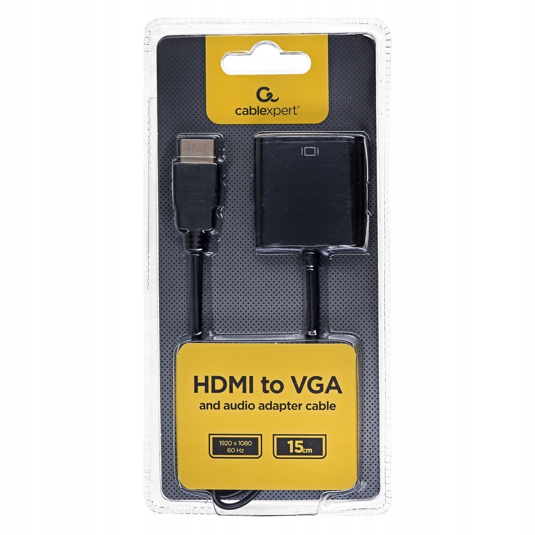 Gembird Adapter Hdmi Vga A-HDMI-VGA-03 15cm