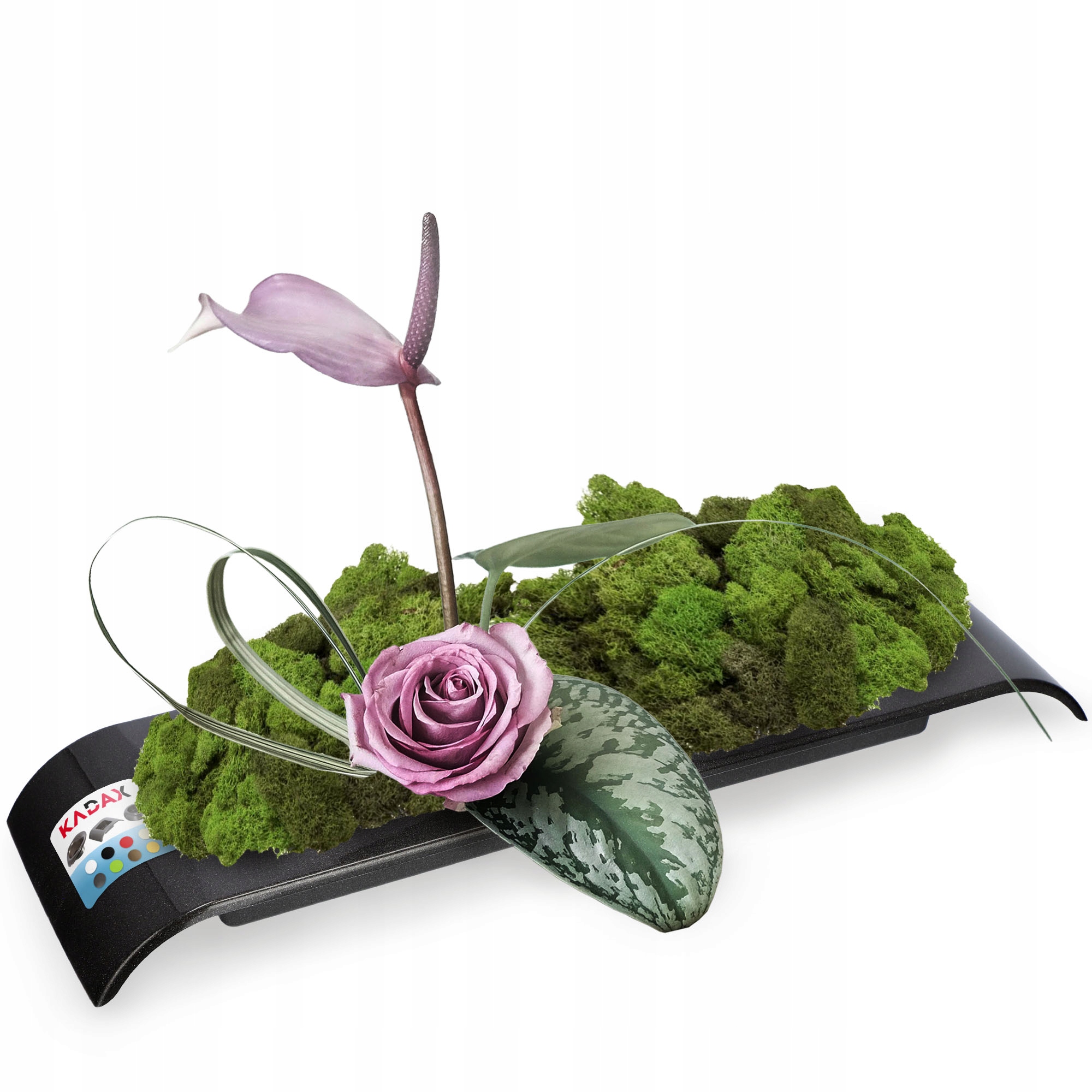 

Doniczka Donica Osłonka Ikebana Kompozycja Grafit