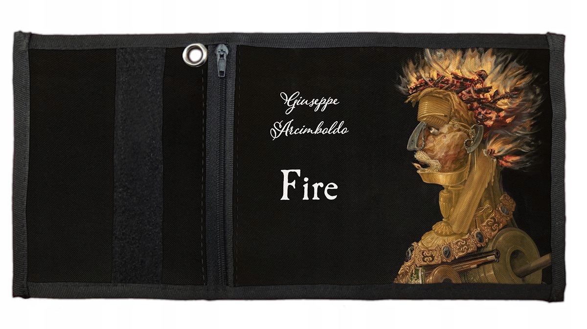 Portfel Ogień Giuseppe Arcimboldo Płeć uniseks