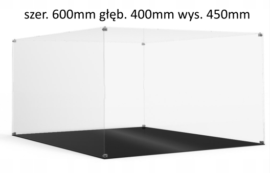 Gablota EcoLine 600x400x450mm do LEGO: Creator Expert - Space Shuttle 10283