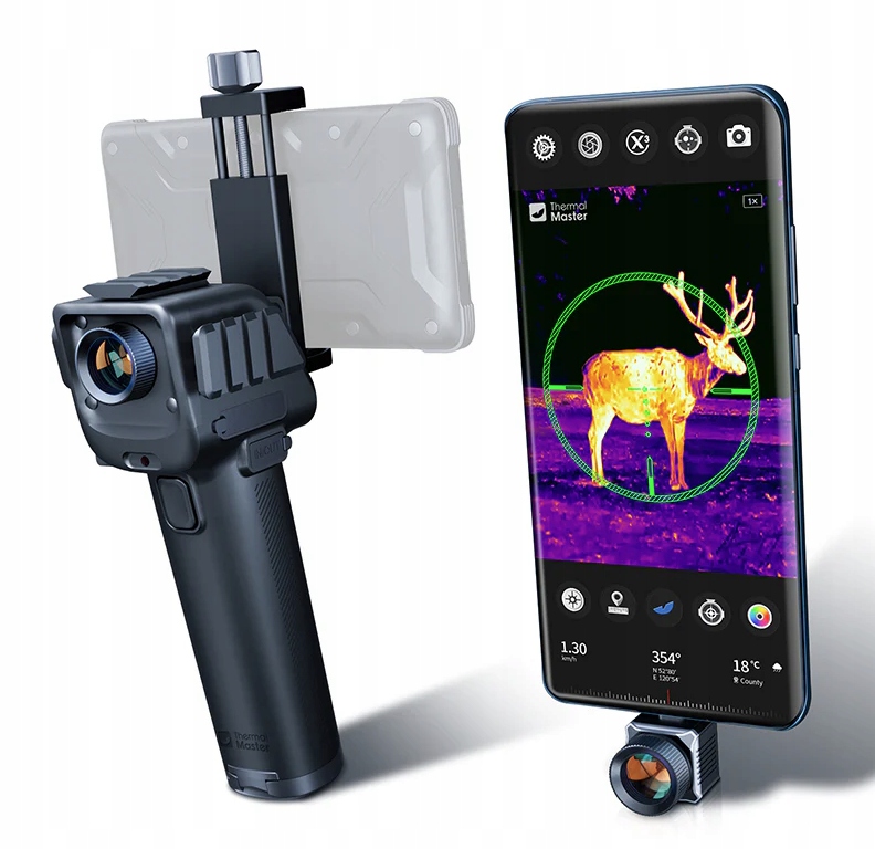 Termovizní kamera Thermal Master t2 Max 1500 m 15xZOOM 5000 mAH 50 Hz 15 mm