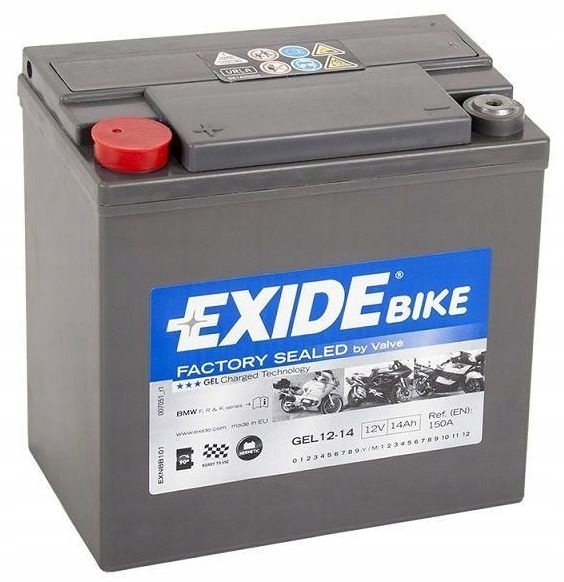 Akumulator Exide GEL 12-14 14Ah 150A