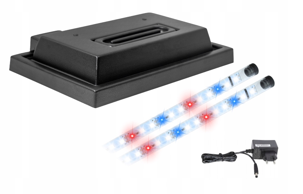 Kryt do akvária 40x25 černý Led osvětlení Spectrum Bbnbbc
